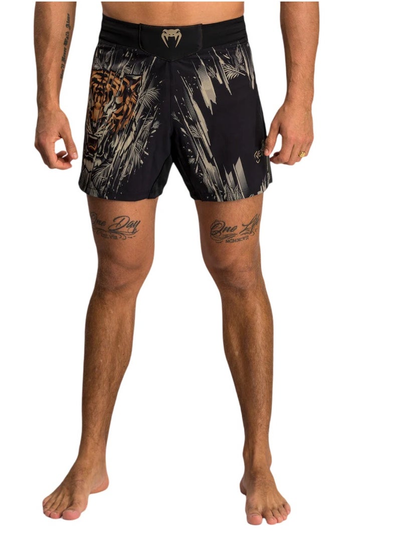 VENUM TIGER FIGHTSHORTS BLACK/NEO ORANGE