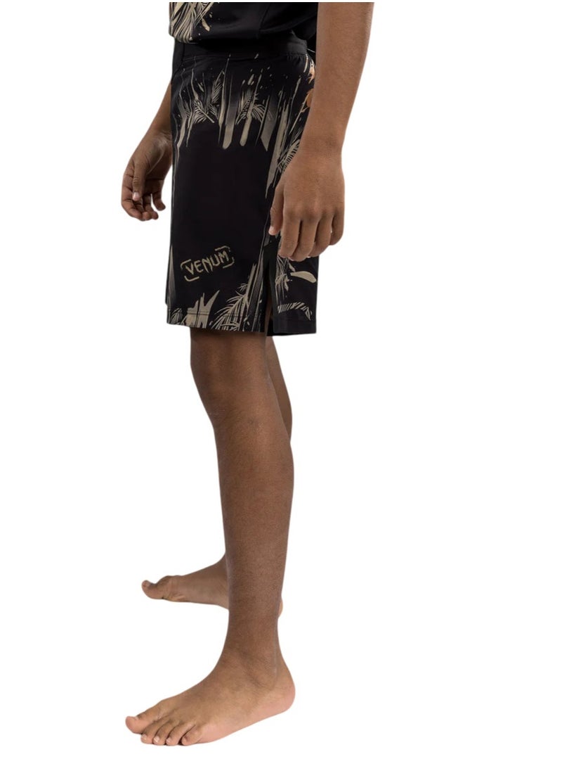 VENUM TIGER KIDS FIGHTSHORTS BLACK/NEO ORANGE