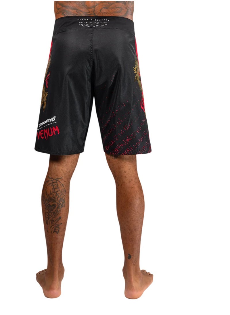 VENUM X TEKKEN MARSHALL FIGHTSHORTS BLACK/GOLD/RED