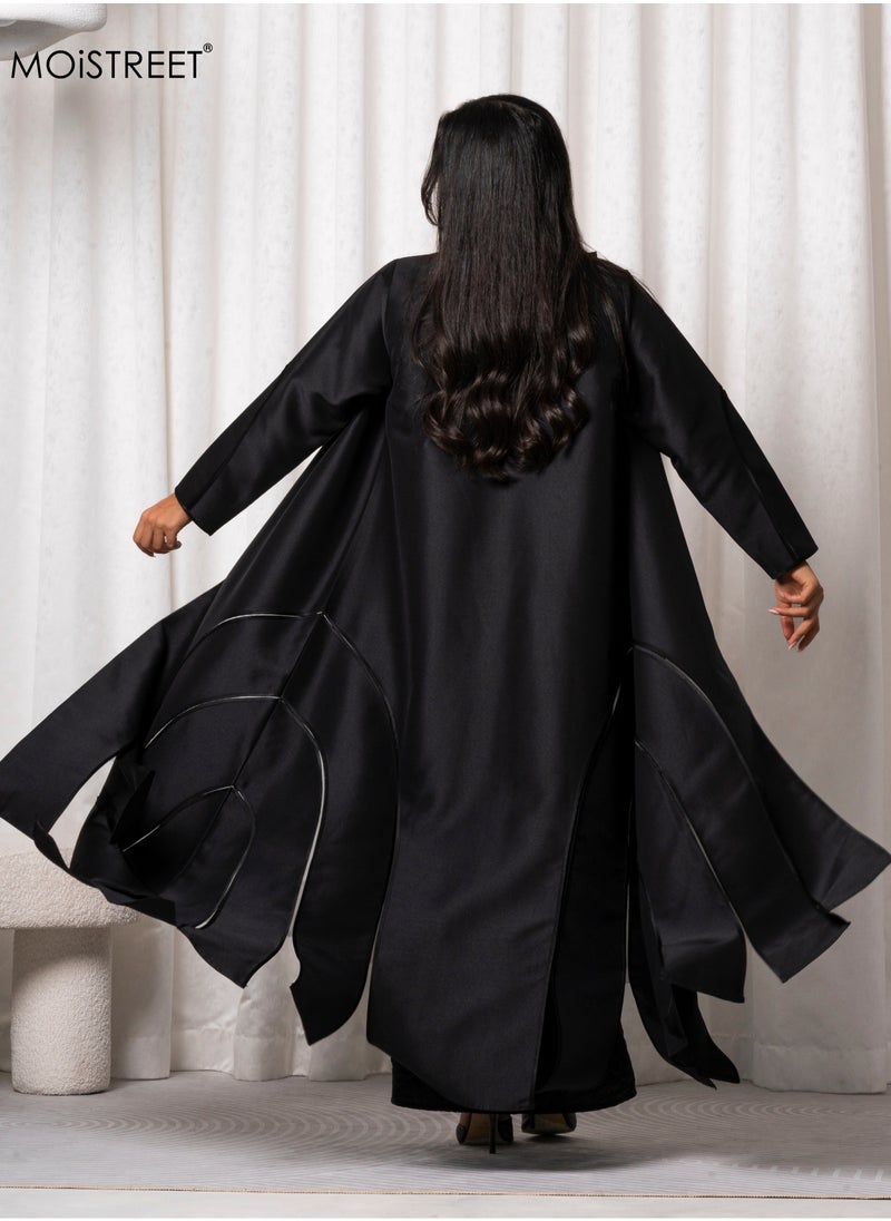 MOiSTREET Handmade Victoria Satin Abaya