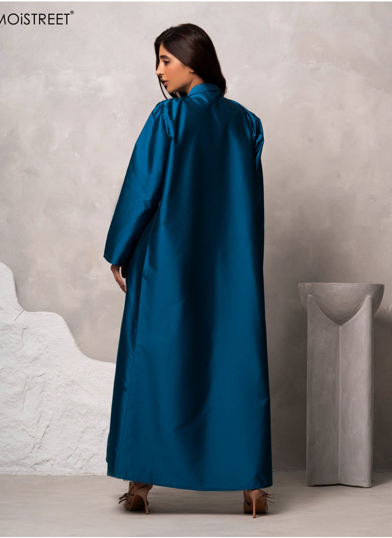 MOiSTREET Handmade Victoria Satin Abaya