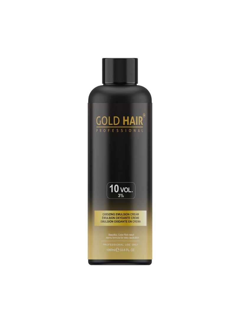 Gold Hair Developer 3%-10vol 1000ml