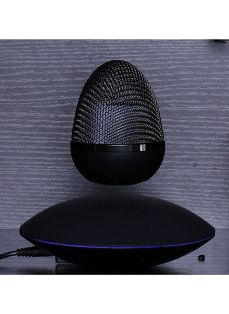 Small Floating Speaker Lamp,Imagination,Inspiration Spinning,Birthday, Hi-Tech,Art, Anniversary, Office, Home Decor Valentine's Day Gift Dubai.