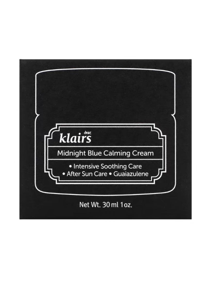 Klairs Midnight Blue Calming Cream 30ml