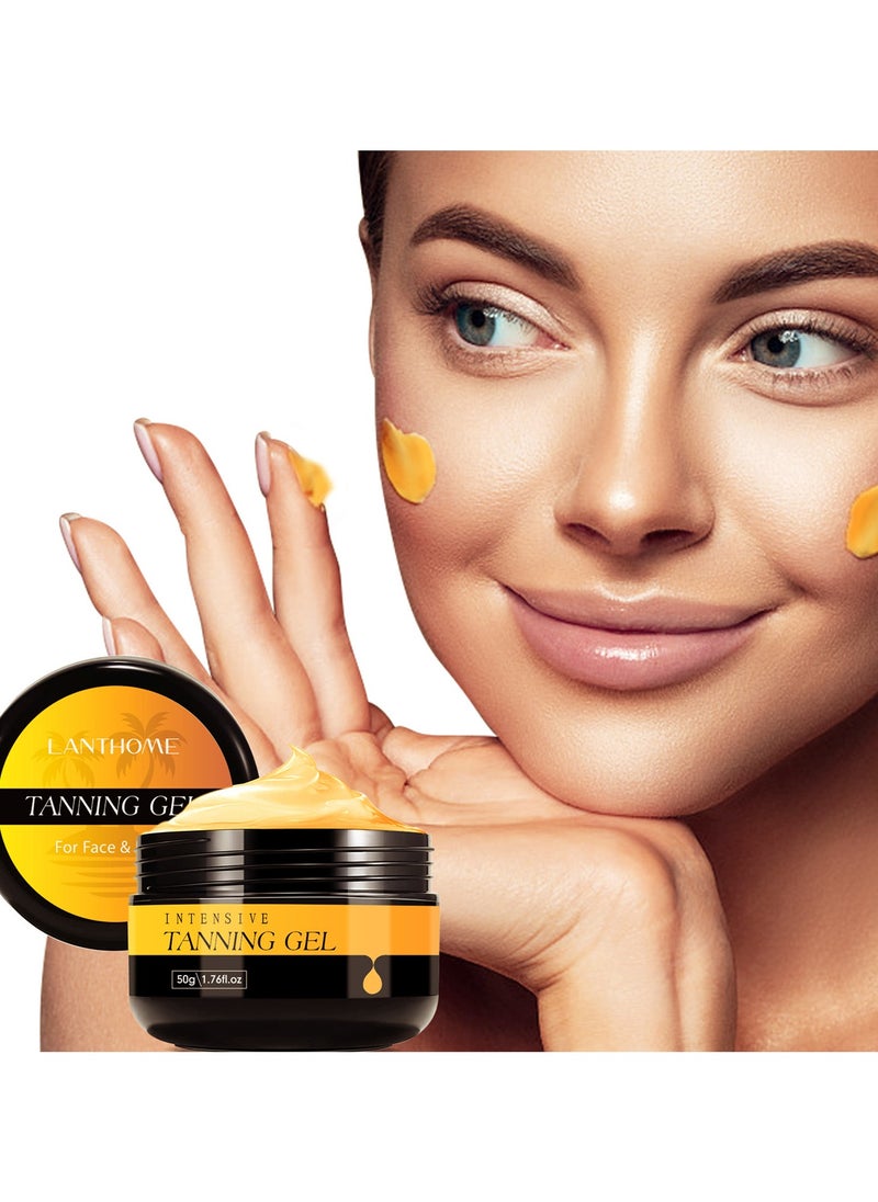 Lanthome Cross Border Skin Lightening Cream, Natural Sunless Bronzer Skin Moisturizing Cream