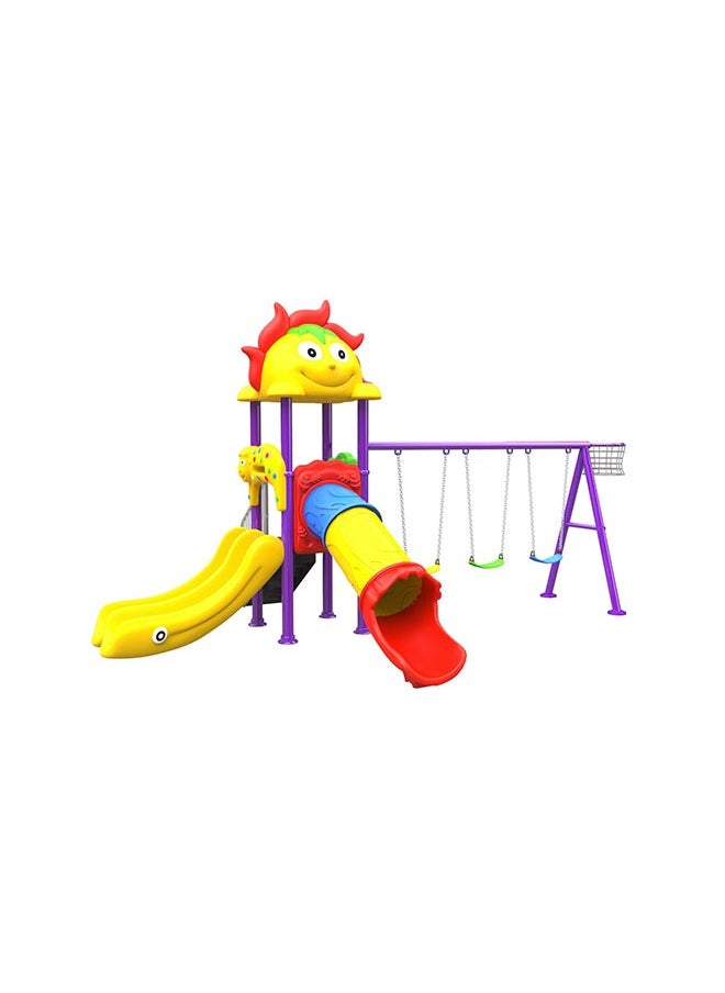 Children Plastic Slide Outdoor Playground For Sports Amusement Park