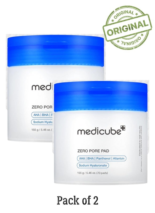 Medicube Zero Pore Pad 70 Pads Pack of  2