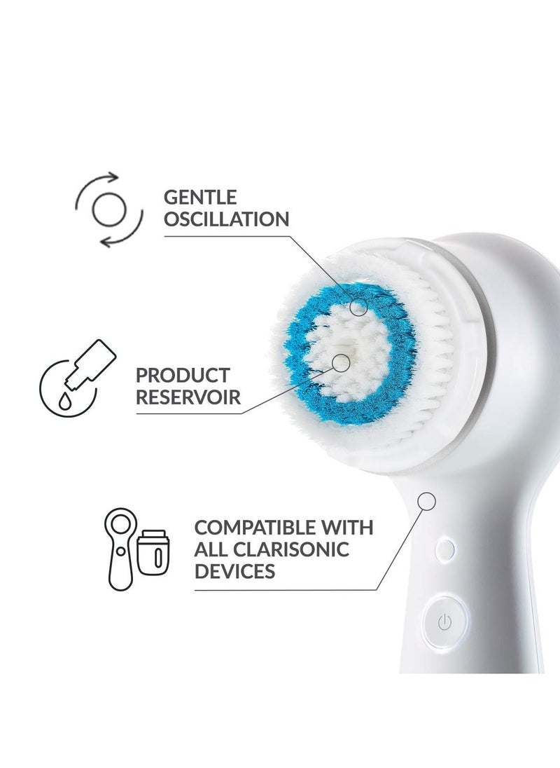 Clarisonic Deep Pore Brush Head Replacements | Compatible with Mia 1, Mia 2, T3,Mia Fit, Alpha Fit,Deep Pore