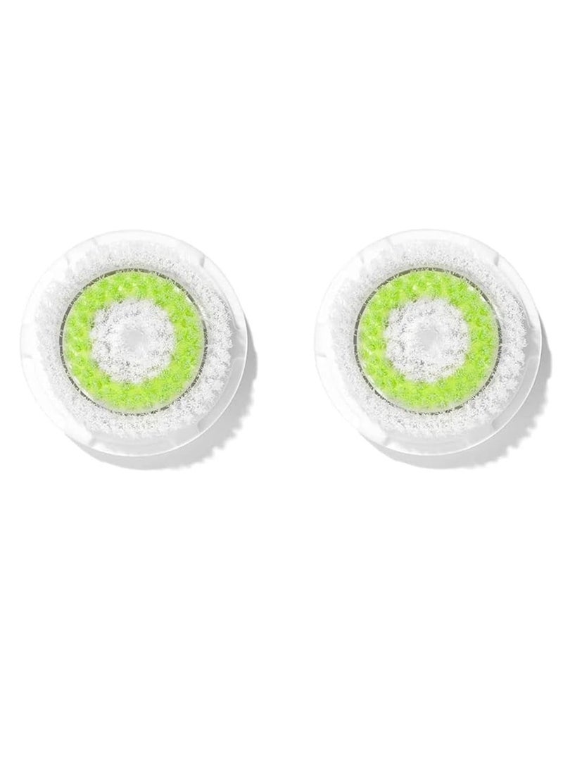 Clarisonic Facial Cleansing Brush Head Replacement Set, Acne, 2 -Count