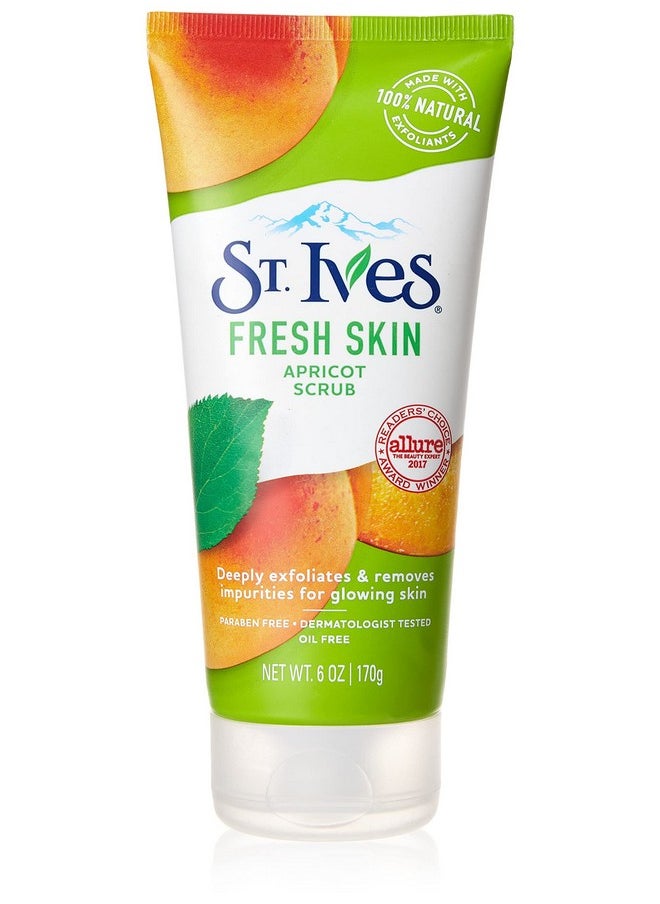 Face Scrub Apricot 6 Oz(Pack Of 4)