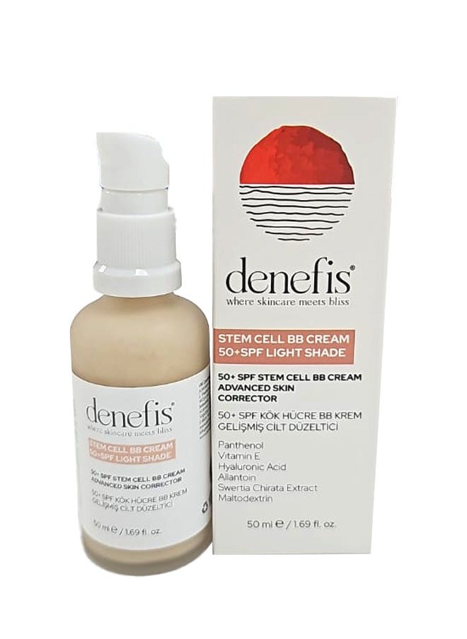 DENEFIS STEM CELL BB CREAM 50+SPF - LIGHT SHADE 50ML