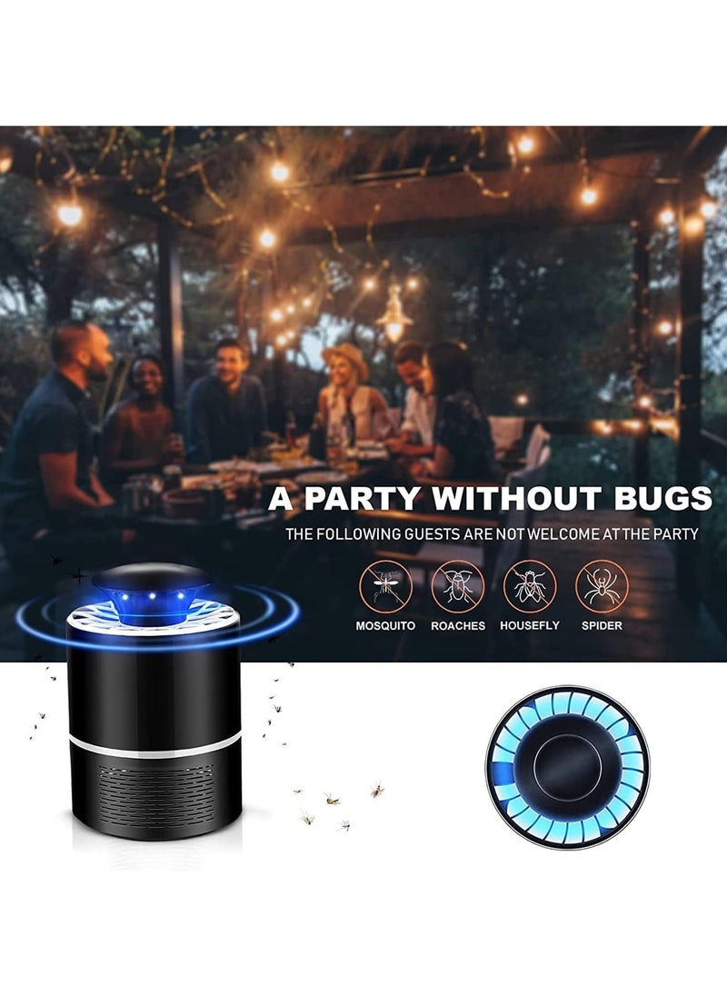 Electric Mosquito Killer,Portable UV Indoor and Outdoor Flying Fly Insect Killer Electronic UV Lamp for Home, Outdoor Camping, Patio, Home and Garden