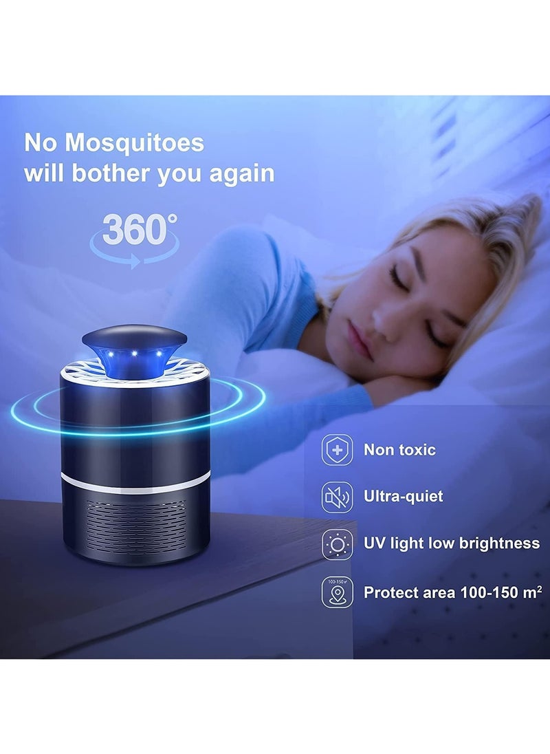 Electric Mosquito Killer,Portable UV Indoor and Outdoor Flying Fly Insect Killer Electronic UV Lamp for Home, Outdoor Camping, Patio, Home and Garden