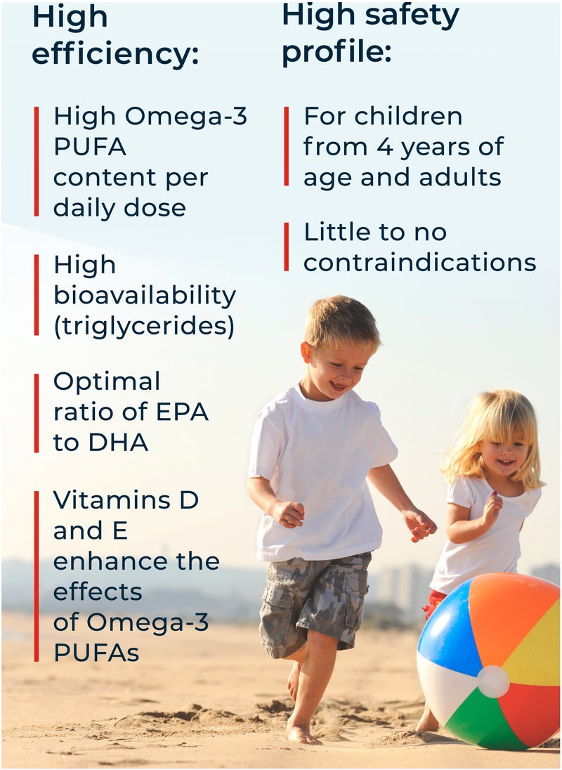 NFO Omega-3 KIDS [120 Capsules] Chewable softgels