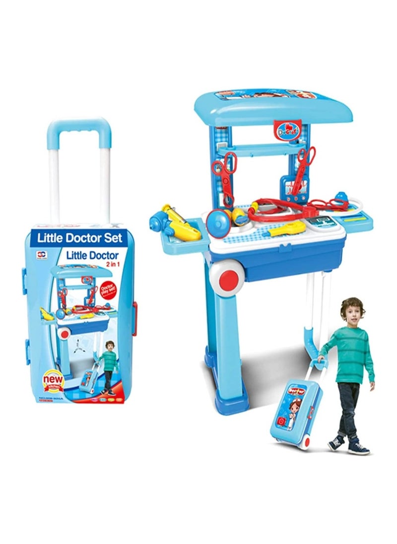 Premium Doctor Trolley Set Toys for Kids, Role Play Doctor Set Kids Toys for Girls & Boys, Medical Accessories Toys for Kids , Gift (Trolley Doctor Set) | BIS Approved |