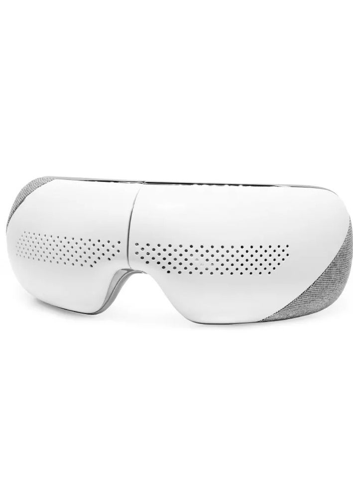 Smart Portable Eye Massager with Heat, Air Pressure & Vibration | Foldable Design, Bluetooth Music.  Reduce Eye Strain, Improve Sleep