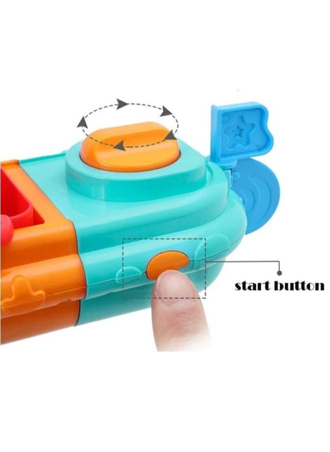 Wind-Up Boat Bath Toy for Kids, Baby, Toddler