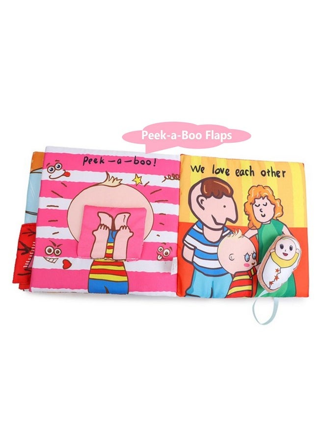 Llika My Quiet Book For Toddlers 1-3- Cloth Books For Babies 6-12 Month Old. Sensory Books For Babies 6-12 Months. Newborn Toys Touch And Feel Books For 6 Months Old. Busy Board For Toddlers 1-3 Baby