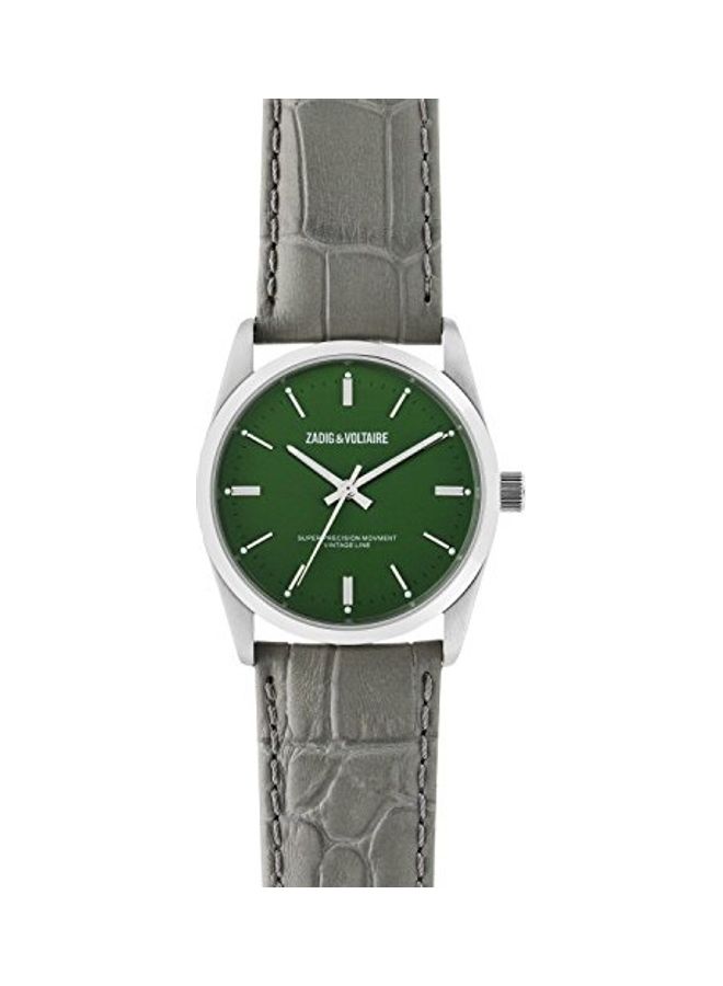 Women's Analog Leather Band Watch