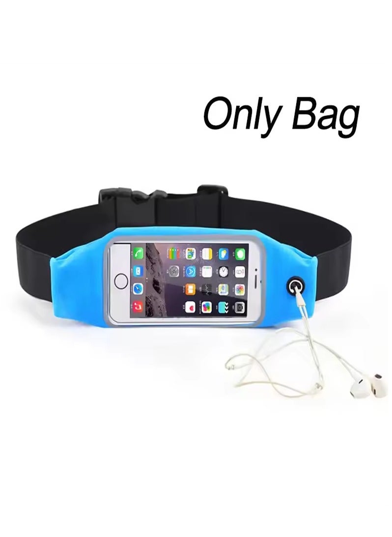 Running Belt for Mobile Phone Running Bag Jogging Waist Bag with Touch Screen Running Belt for Jogging Pockets Fitness Belt Mobile Phone Bag Sports Belt Running Bag for Fitness, Cycling and Travel