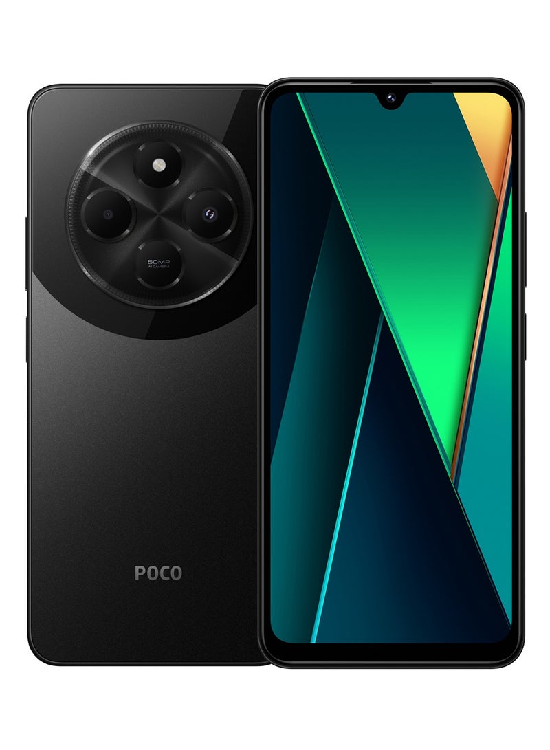 POCO C75 Dual SIM Black 8GB RAM 256GB 4G - Middle East Version