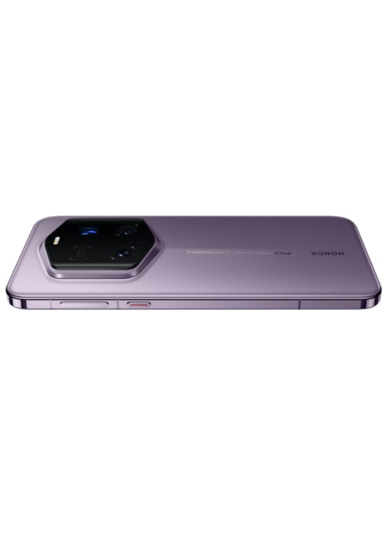 Magic 7 RSR Porsche Design Smartphone Purple | 24GB RAM + 1TB Storage | Snapdragon 8 Elite Chip | 6.8” LTPO OLED 120Hz Display | Quad Camera (200MP+50MP+50MP+TOF) | 5850mAh Battery | IP68 | Android 15 | Luxury Design with Google play Chinese version