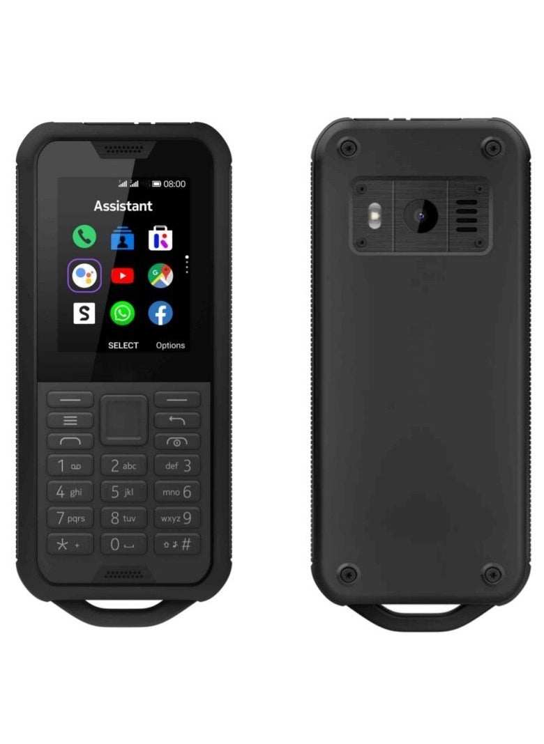 800 Tough Bar Button Mobile Phone