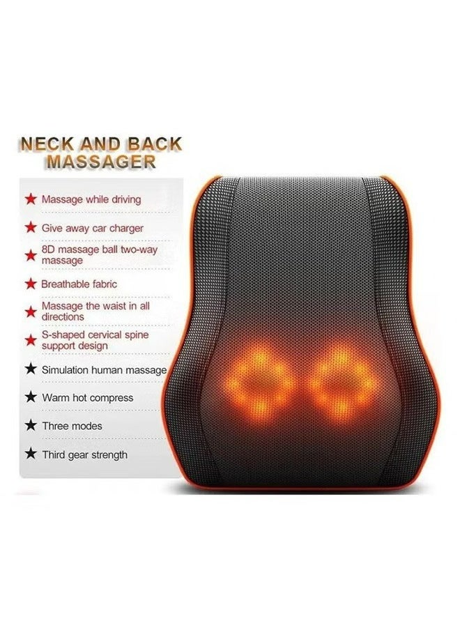 Multifunctional Body Massage Pillow,Cervical Spine And Low Back Massager