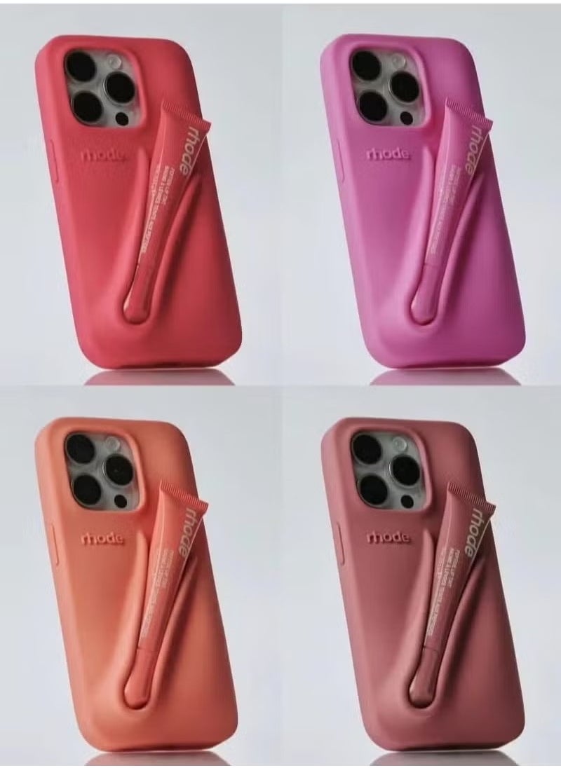 Peptide Lip Tint (SHORTCAKE) + Summer Lip Case Case for iPhone 16 pro (SHORTCAKE) - Limited Edition