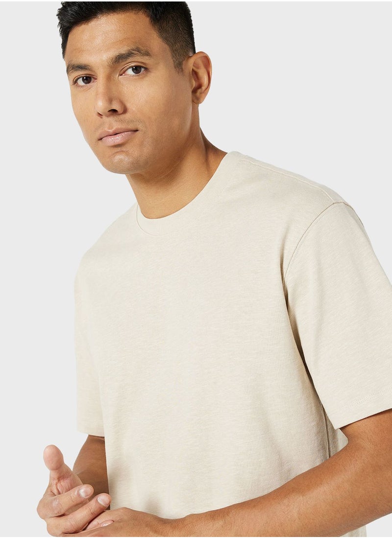 Casual Crew Neck T-Shirt