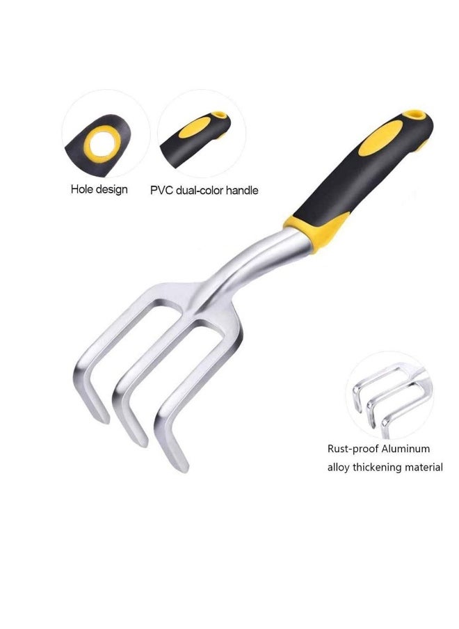 5 Piece Garden Tools Set-Gardening Tools Pruning Shears Garden Gloves Succulent Tools Set Heavy Duty Gardening Tools Aluminum with Soft Rubberized Non-Slip Handle Tools