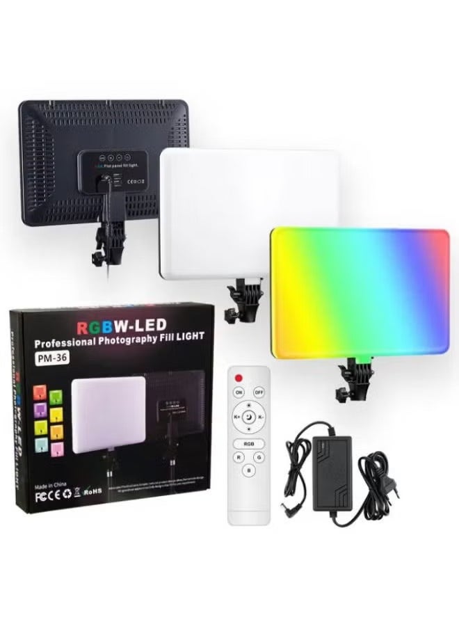 LED Professional Photography Fill Light – Adjustable Brightness, Soft and Even Lighting, USB Rechargeable, Perfect for Portraits, Video Shooting, and Content Creation