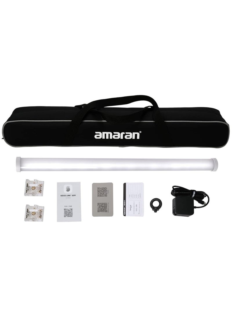 Amaran PT2c Pixel Led Tube Light,8 RGBWW Pixels Tube Video Light,6W Power (60cm/23.6Inch) Amaran T2C