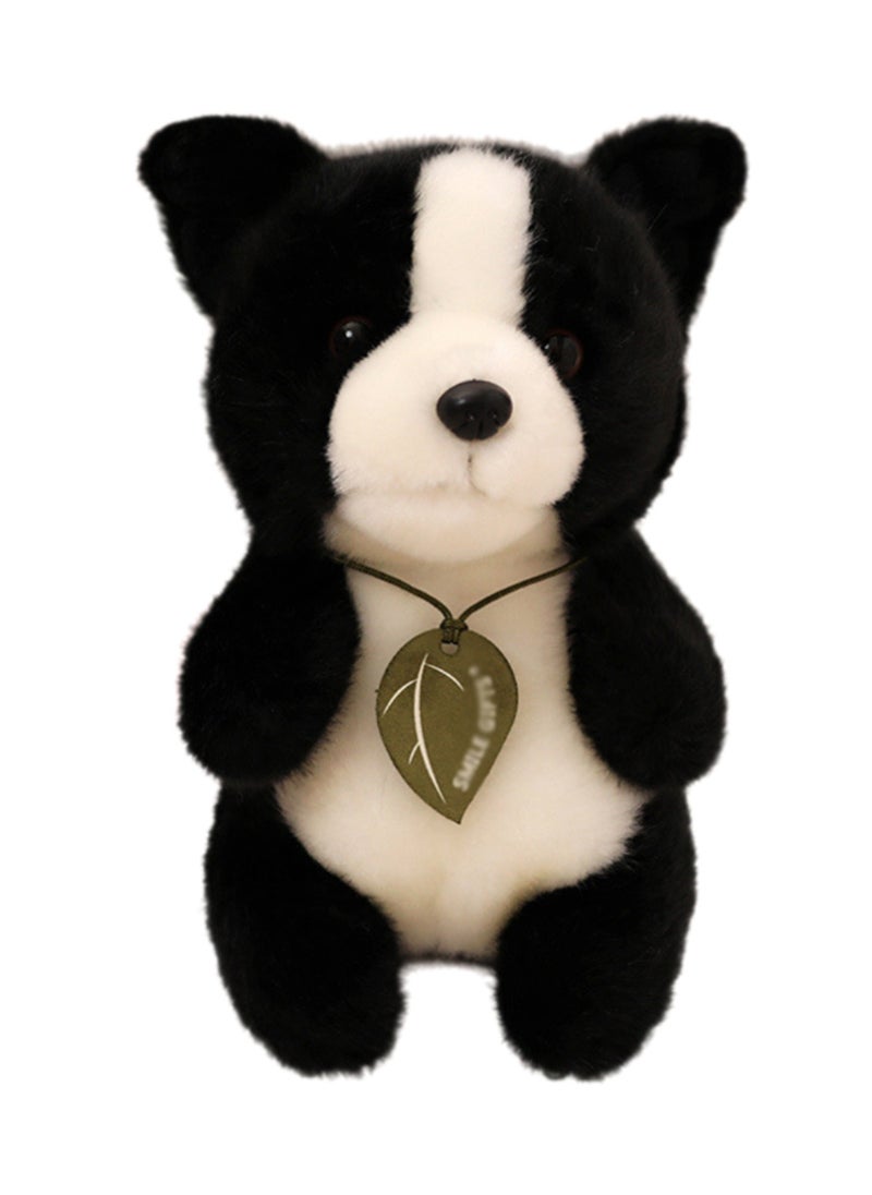 18 CM Cute Simulation Border Collie Plush Toy Soft Stuffed Animal Doll For Girls And Boys All Ages Gift