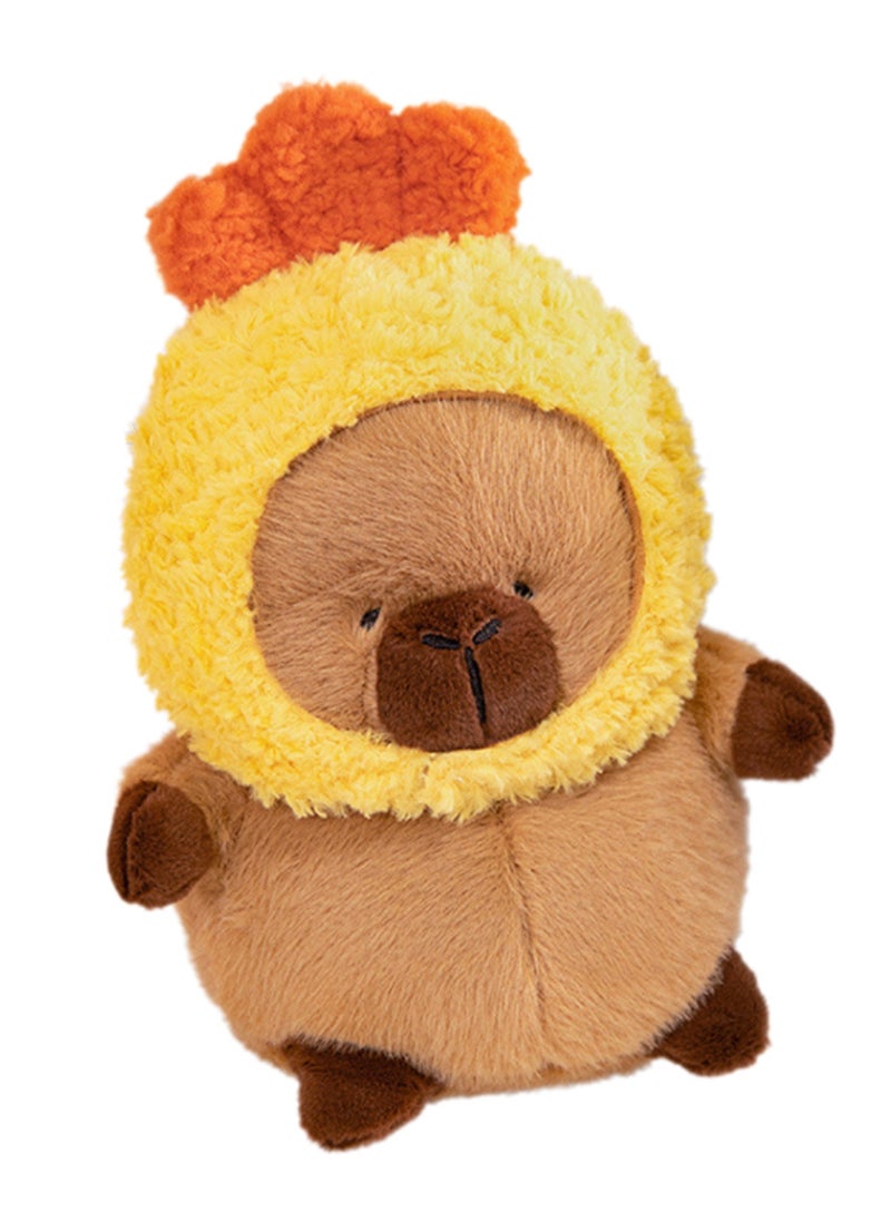 22 CM Cute Capibara Plush Toy Soft Stuffed Animal Doll For Girls And Boys All Ages Gift（Style 3）