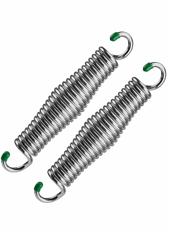 Hammock Spring,Premium Porch Swing Springs Hold up to 600kg Heavy-Duty Chrome Hammock Hanging Chair Spring