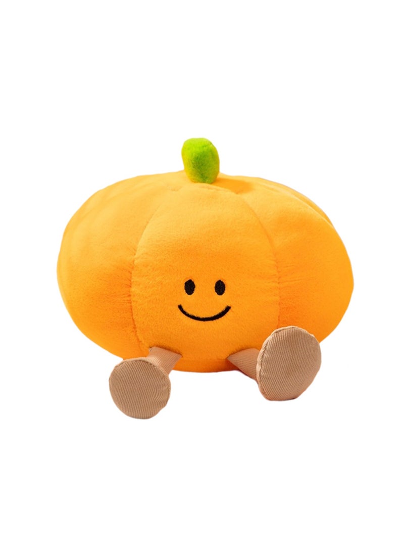 24cm Smiling Pumpkin Cartoon Plush Toy Cartoon Comfort Doll Doll Small Doll | Suitable As A Gift For Children Over 3 Years Old