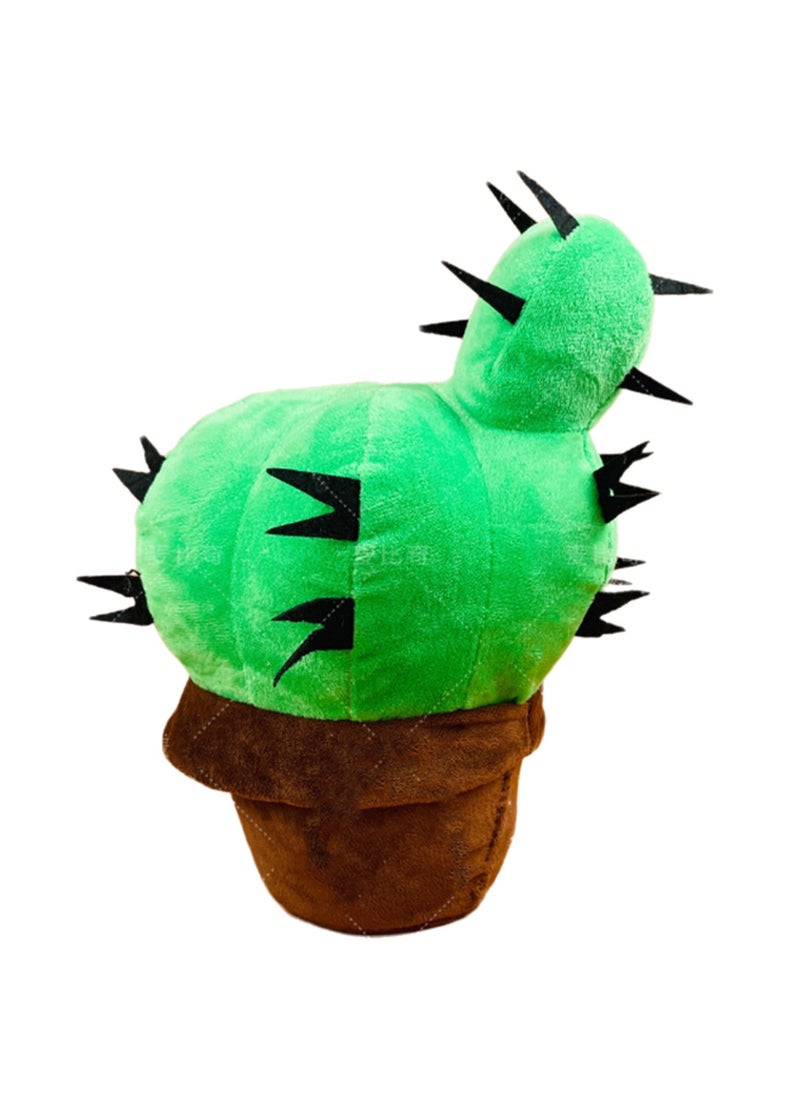 26cm Cactus Plush Toy Simulation Cactus Small Potted Doll Ornaments Gift | Gift For Children, Friends