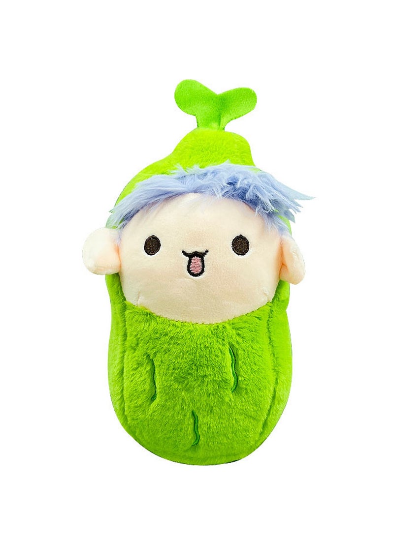 25cm Cucumber Plush Toy Simulation Vegetable Food Doll Ornament Gift | Gift For Children, Friends