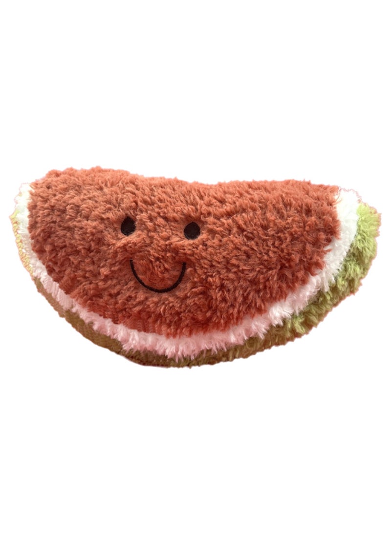 26cm Watermelon Plush Toy Cute Fruit Vegetable Doll Doll, Gift For Kids