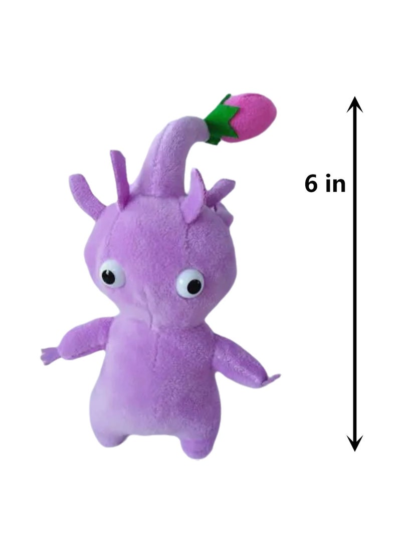 5 Pack Pikmin Plush Doll Popular Game Peripheral Doll Doll Great Gift for Boys and Girls Game Lovers (Buds)