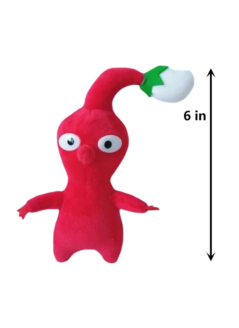 5 Pack Pikmin Plush Doll Popular Game Peripheral Doll Doll Great Gift for Boys and Girls Game Lovers (Buds)