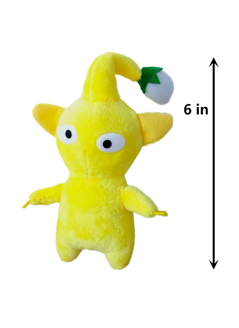 5 Pack Pikmin Plush Doll Popular Game Peripheral Doll Doll Great Gift for Boys and Girls Game Lovers (Buds)