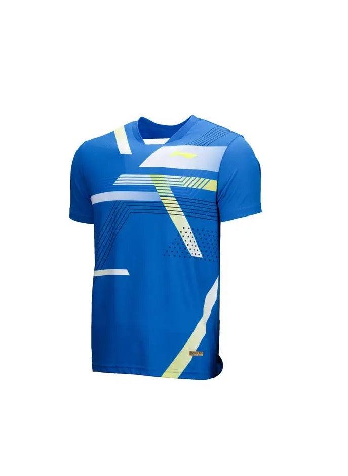 Sky Stripe T-Shirt (Blue) (ATSU801-4-M)