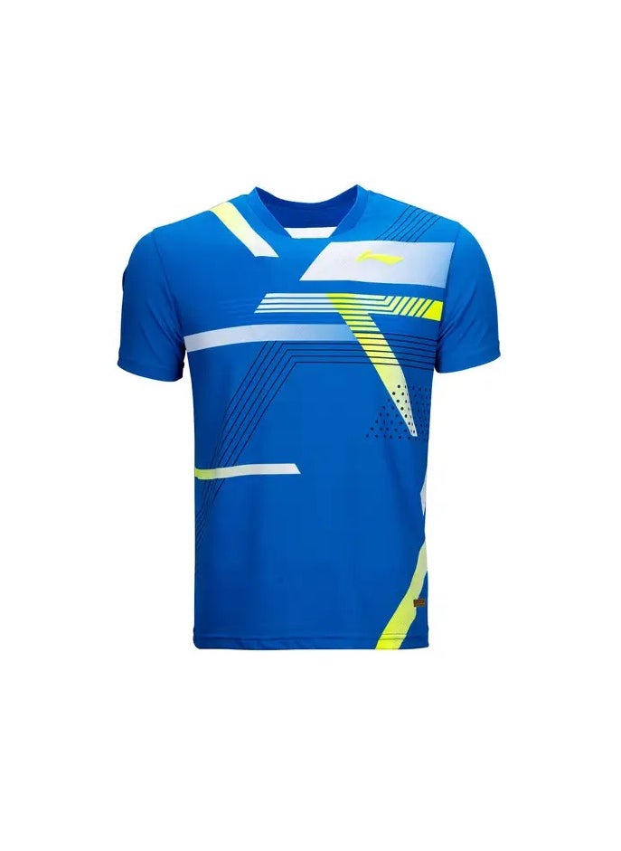 Sky Stripe T-Shirt (Blue) (ATSU801-4-M)