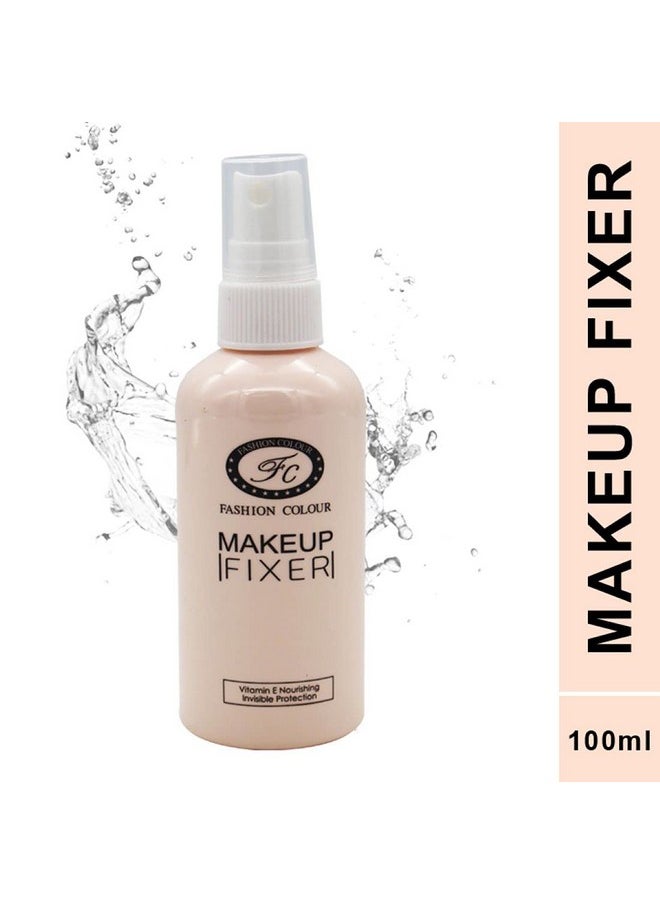 Makeup Fixer Natural Vitamin E Nourishing, Long Lasting Face Makeup, Anti- Pollution And Lightweight Makeup Fixer Mist, 100Ml