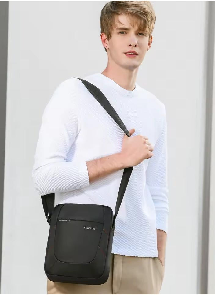 Waterproof Durable Nylon Shoulder Bag For Men Business Messenger Bag 10inch Ipad Bags Crossbody Bags Handbag Casual Travel Bags Pack