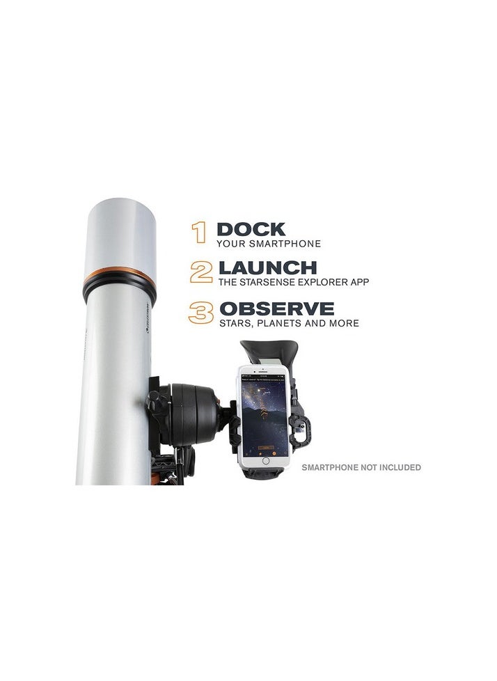 Celestron StarSense Explorer DX 102AZ Smartphone App-Enabled Refractor Telescope