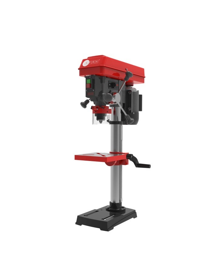 AFRA Drill Press, 13MM 550W, 440~2580rpm, 13mm Chuck, Mechanical Speed Adjustment, Powerful Induction Motor, Rack & Pinion For Accurate Table Height Adjustments, AFT-13-550DPRD, 1-Year Warranty