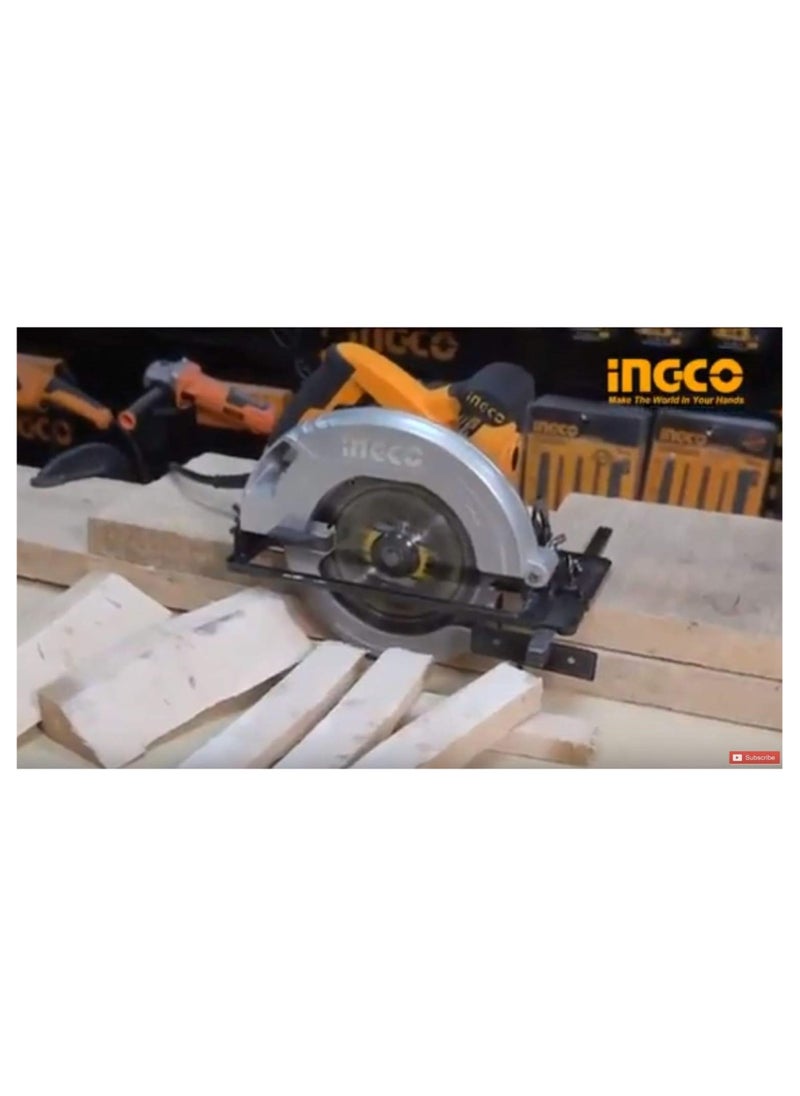 Ingco CS18528 1400W Circular Saw, 4800 rpm